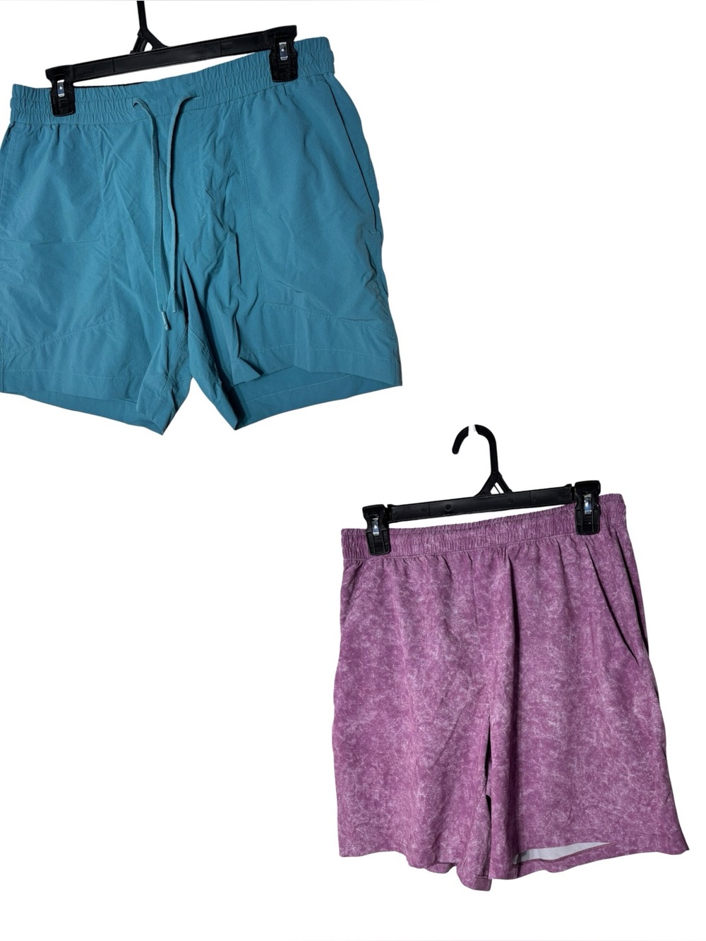 Lululemon men’s shorts set of  (2) medium pace breaker/bowline versatwill summer
